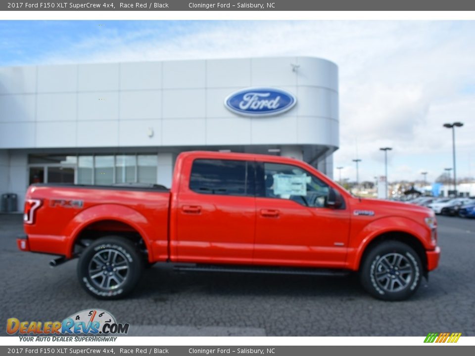 2017 Ford F150 XLT SuperCrew 4x4 Race Red / Black Photo #2