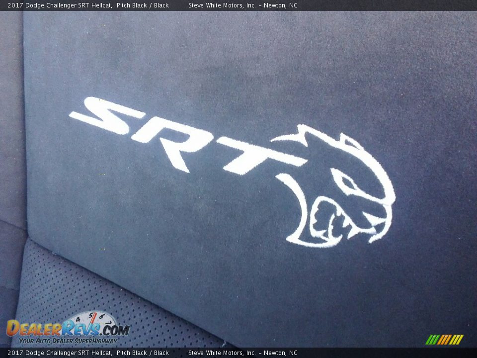 2017 Dodge Challenger SRT Hellcat Pitch Black / Black Photo #27