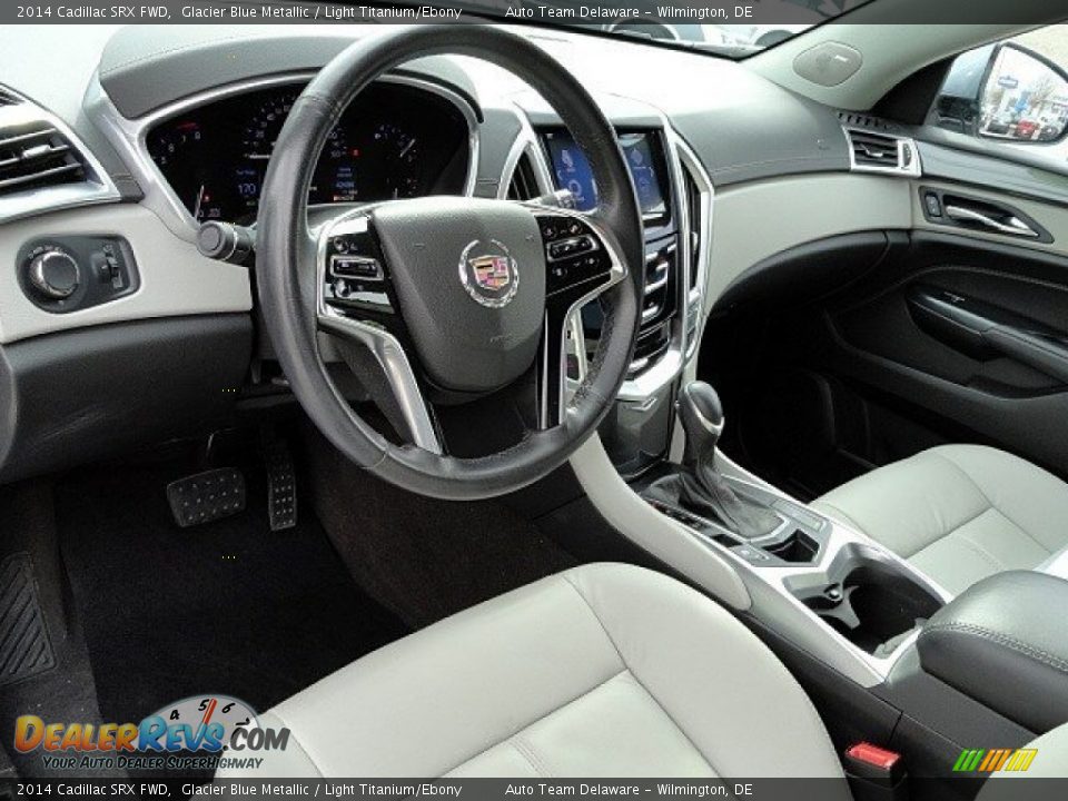 Light Titanium/Ebony Interior - 2014 Cadillac SRX FWD Photo #18