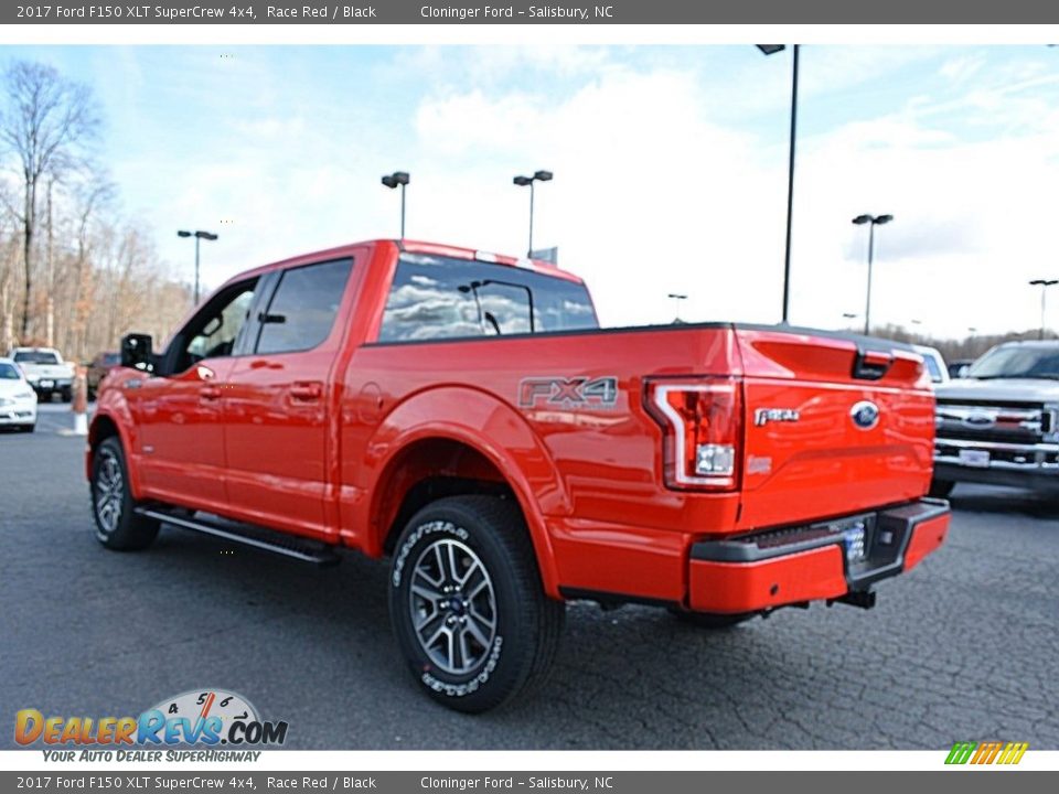2017 Ford F150 XLT SuperCrew 4x4 Race Red / Black Photo #25