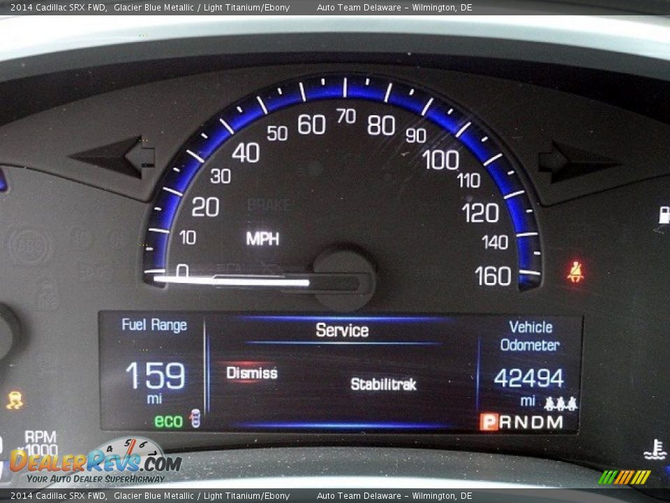 2014 Cadillac SRX FWD Gauges Photo #27
