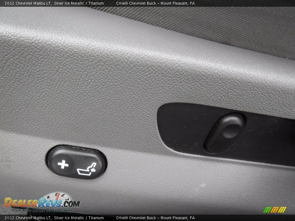 2012 Chevrolet Malibu LT Silver Ice Metallic / Titanium Photo #15