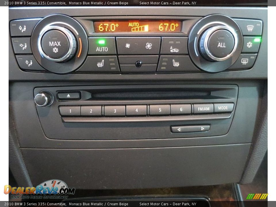 2010 BMW 3 Series 335i Convertible Monaco Blue Metallic / Cream Beige Photo #20
