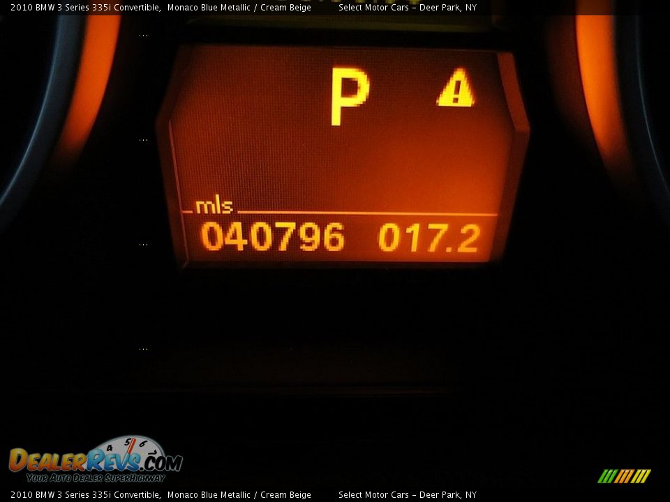 2010 BMW 3 Series 335i Convertible Monaco Blue Metallic / Cream Beige Photo #23