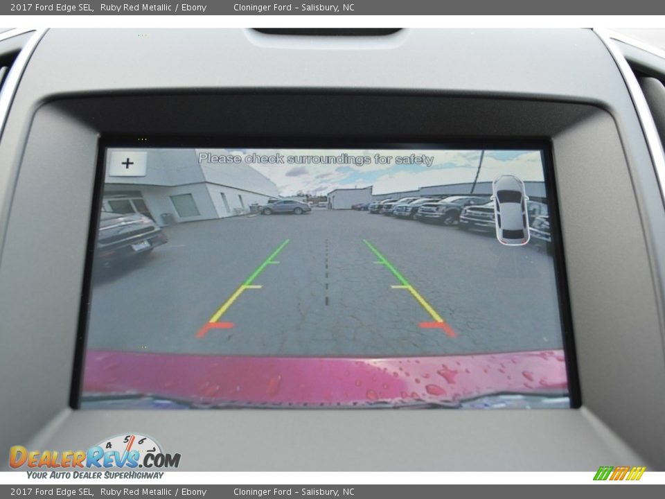 2017 Ford Edge SEL Ruby Red Metallic / Ebony Photo #15