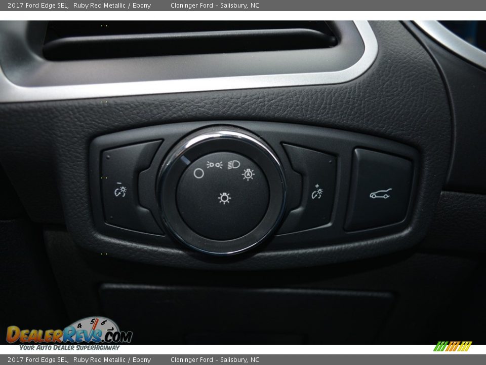 2017 Ford Edge SEL Ruby Red Metallic / Ebony Photo #19