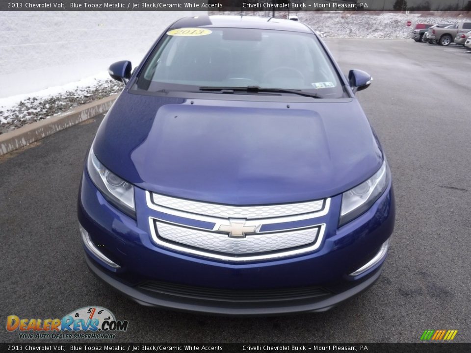 2013 Chevrolet Volt Blue Topaz Metallic / Jet Black/Ceramic White Accents Photo #5