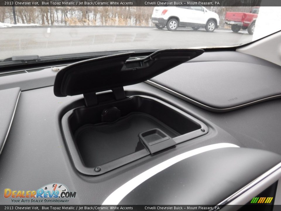 2013 Chevrolet Volt Blue Topaz Metallic / Jet Black/Ceramic White Accents Photo #16