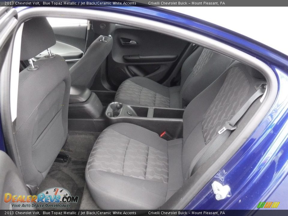 2013 Chevrolet Volt Blue Topaz Metallic / Jet Black/Ceramic White Accents Photo #27