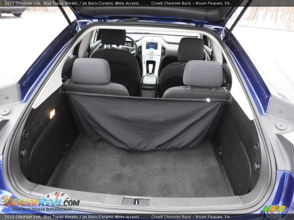 2013 Chevrolet Volt Blue Topaz Metallic / Jet Black/Ceramic White Accents Photo #28