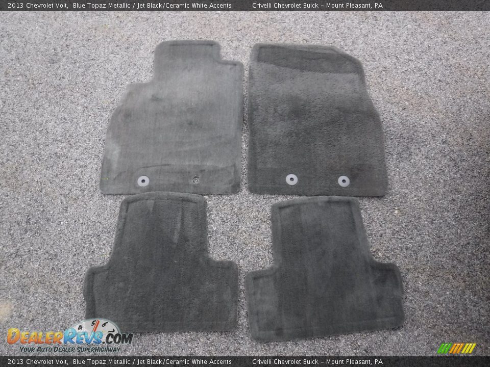 2013 Chevrolet Volt Blue Topaz Metallic / Jet Black/Ceramic White Accents Photo #31
