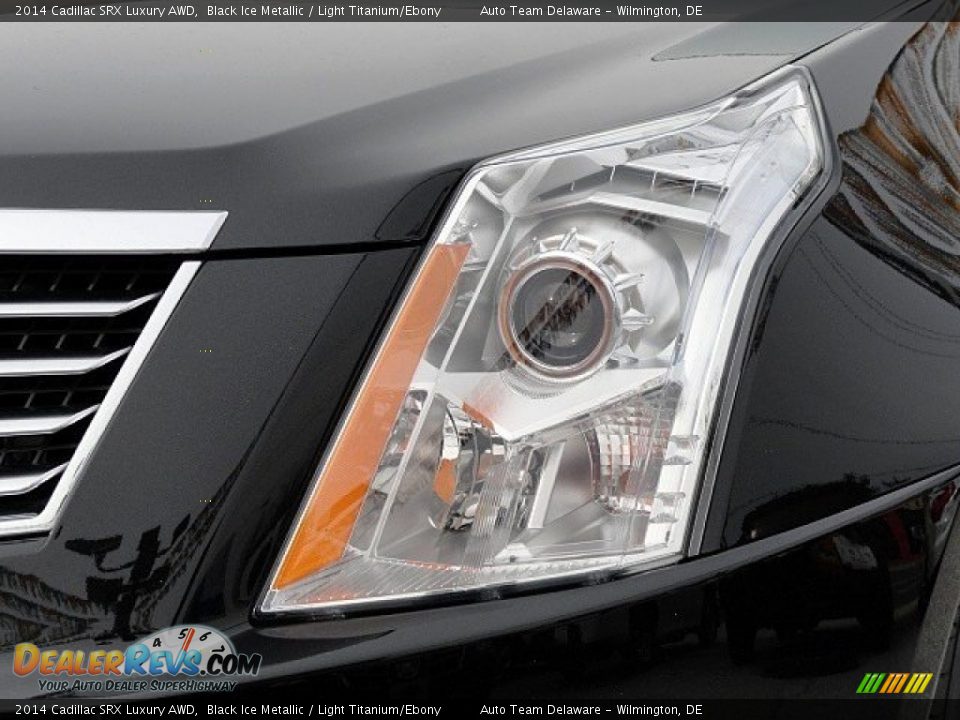 2014 Cadillac SRX Luxury AWD Black Ice Metallic / Light Titanium/Ebony Photo #9