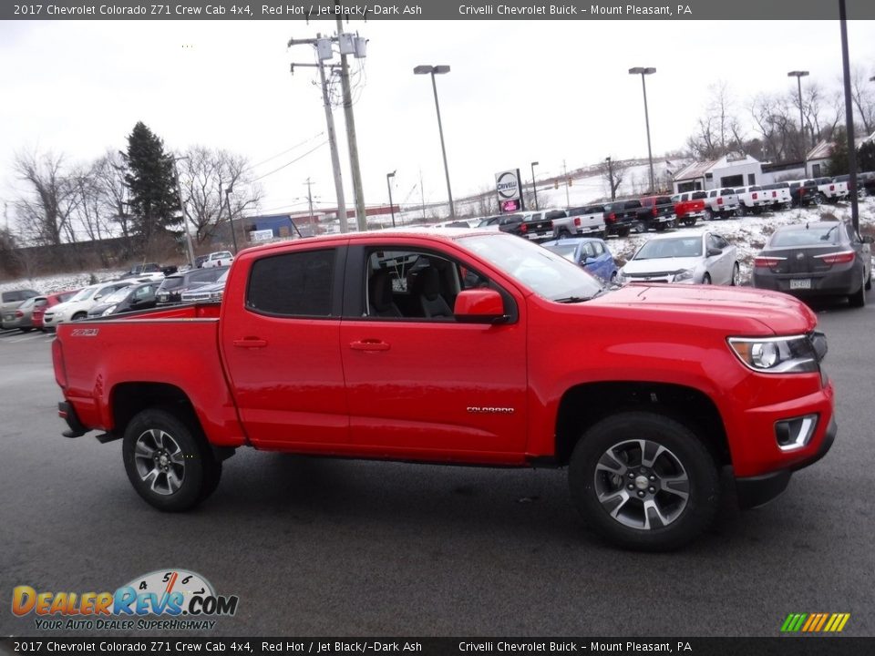 Red Hot 2017 Chevrolet Colorado Z71 Crew Cab 4x4 Photo #7