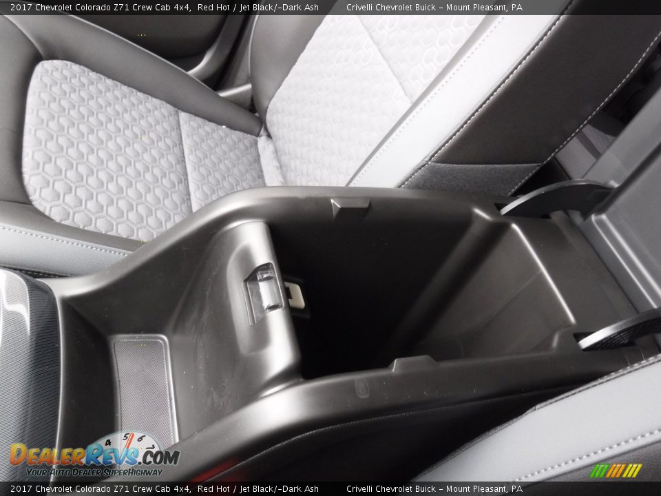 2017 Chevrolet Colorado Z71 Crew Cab 4x4 Red Hot / Jet Black/­Dark Ash Photo #21