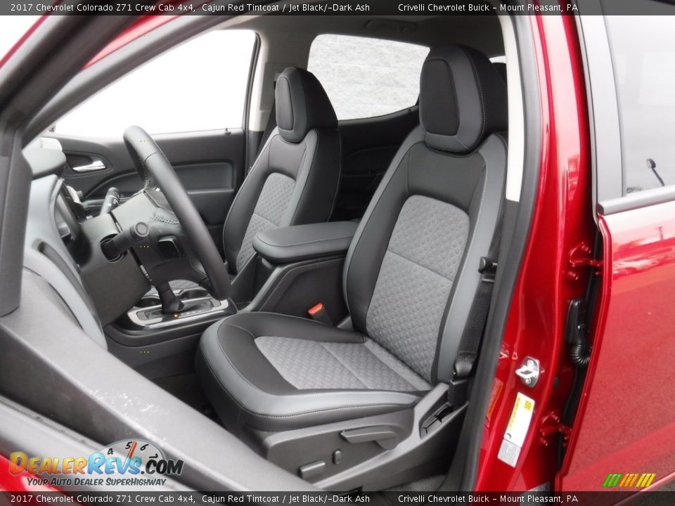 2017 Chevrolet Colorado Z71 Crew Cab 4x4 Cajun Red Tintcoat / Jet Black/­Dark Ash Photo #13