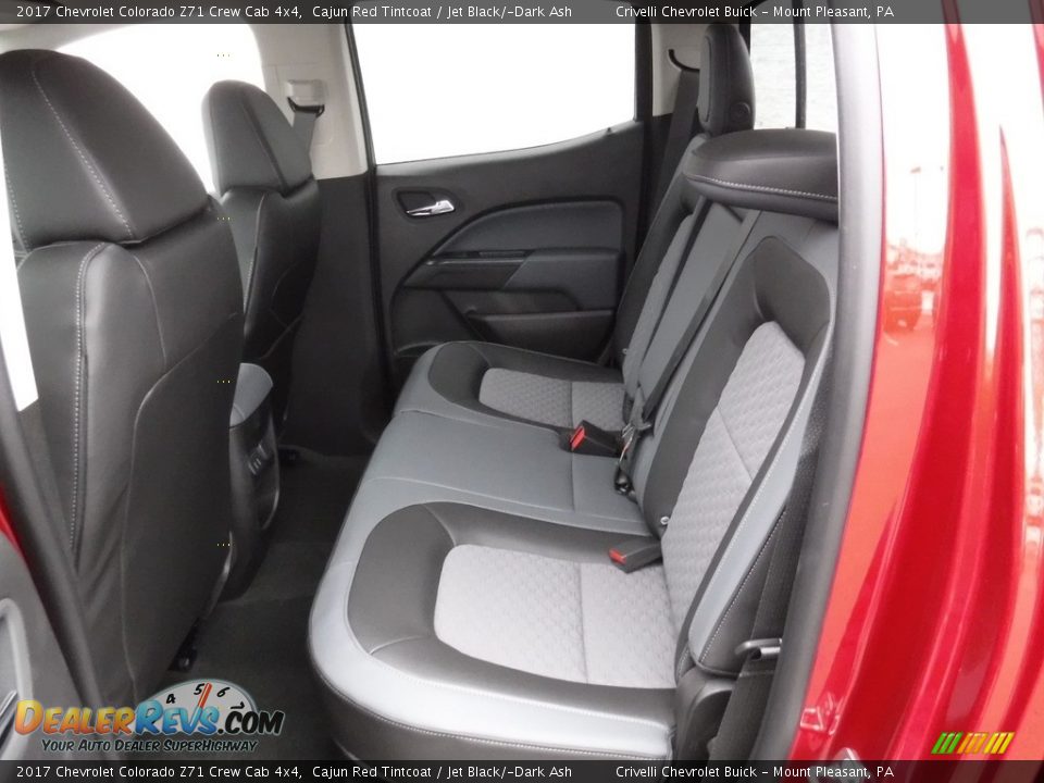 2017 Chevrolet Colorado Z71 Crew Cab 4x4 Cajun Red Tintcoat / Jet Black/­Dark Ash Photo #22