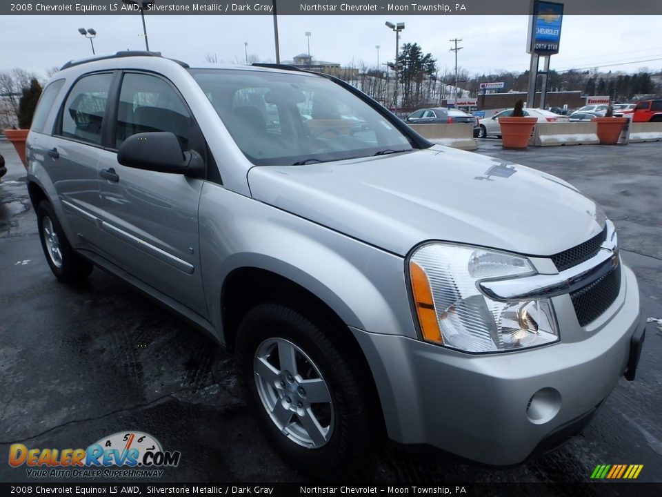 2008 Chevrolet Equinox LS AWD Silverstone Metallic / Dark Gray Photo #11