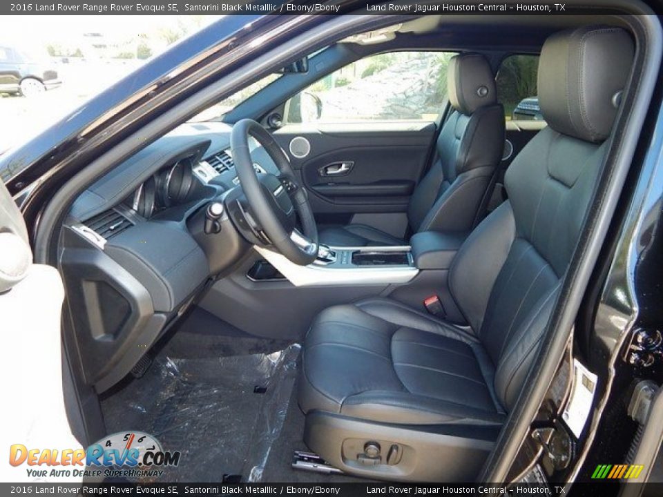 2016 Land Rover Range Rover Evoque SE Santorini Black Metalllic / Ebony/Ebony Photo #3