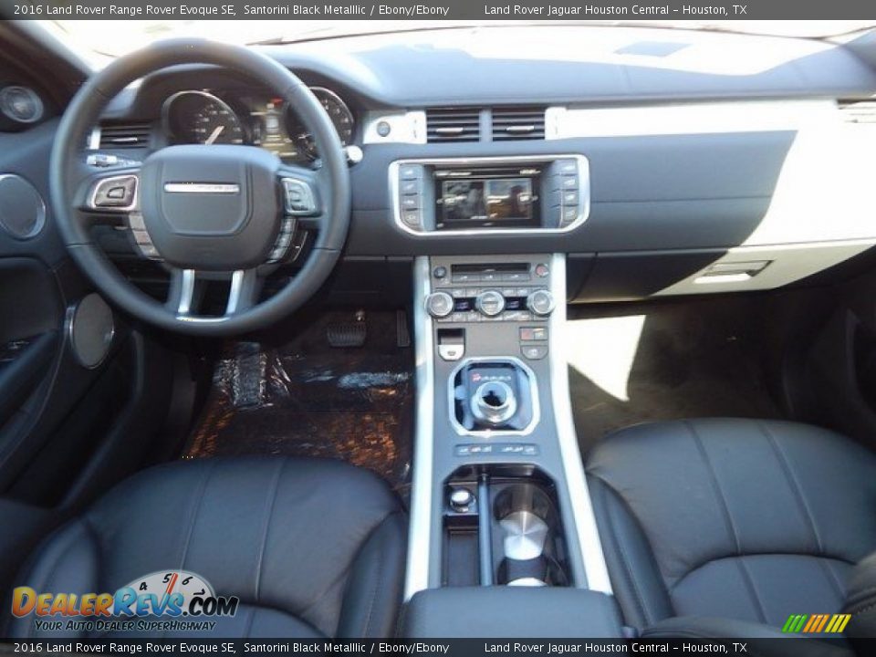 2016 Land Rover Range Rover Evoque SE Santorini Black Metalllic / Ebony/Ebony Photo #4