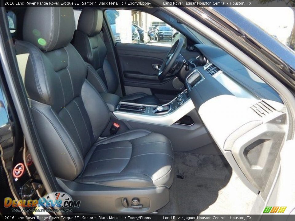 2016 Land Rover Range Rover Evoque SE Santorini Black Metalllic / Ebony/Ebony Photo #5