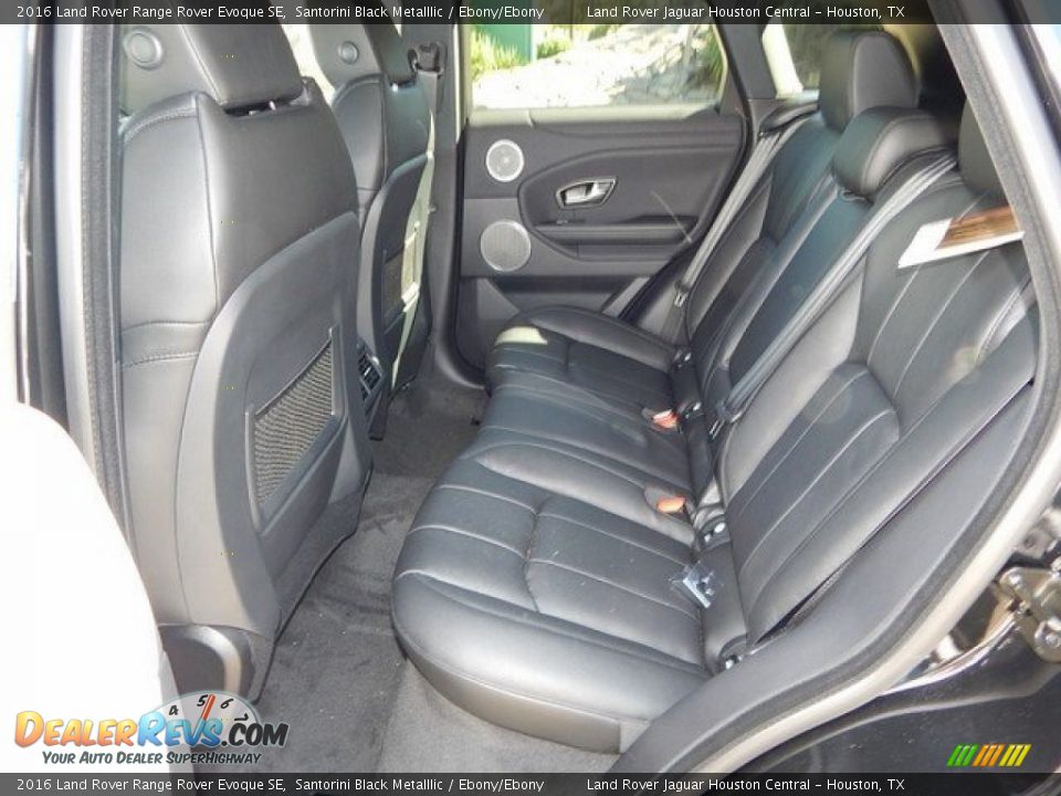 2016 Land Rover Range Rover Evoque SE Santorini Black Metalllic / Ebony/Ebony Photo #13