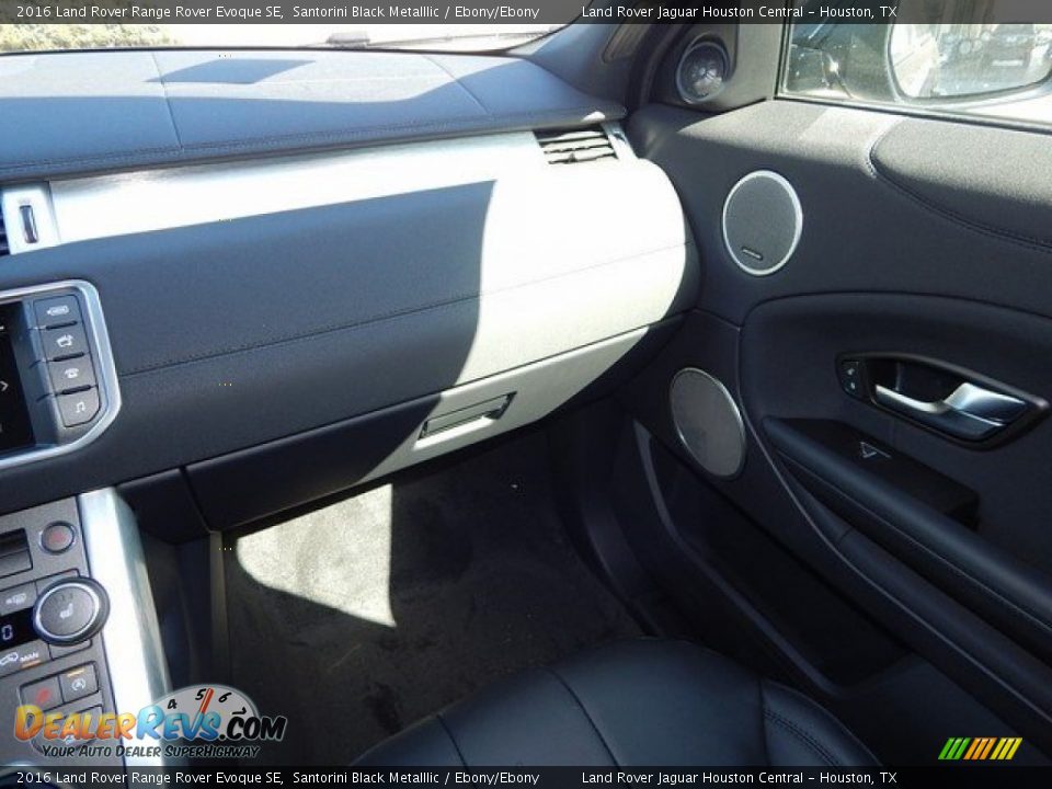 2016 Land Rover Range Rover Evoque SE Santorini Black Metalllic / Ebony/Ebony Photo #15