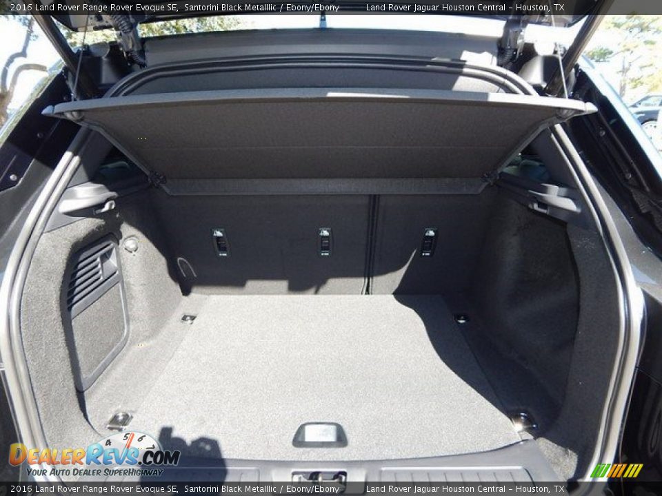2016 Land Rover Range Rover Evoque SE Santorini Black Metalllic / Ebony/Ebony Photo #17