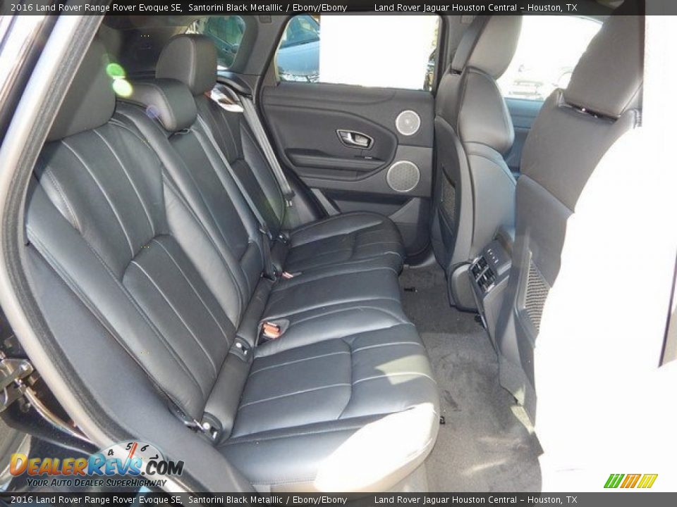 2016 Land Rover Range Rover Evoque SE Santorini Black Metalllic / Ebony/Ebony Photo #18