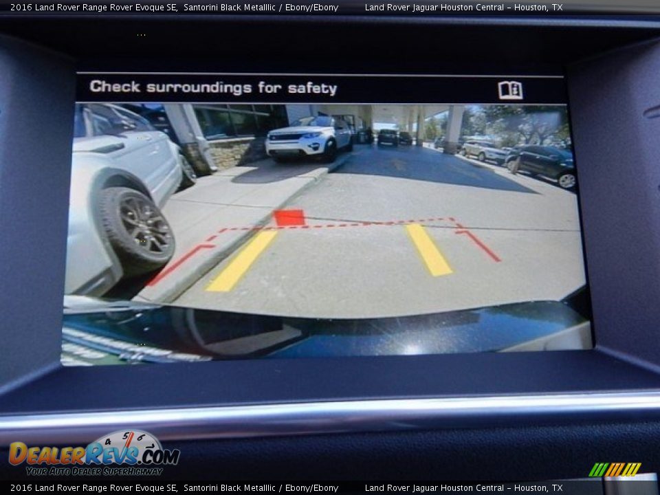 2016 Land Rover Range Rover Evoque SE Santorini Black Metalllic / Ebony/Ebony Photo #20