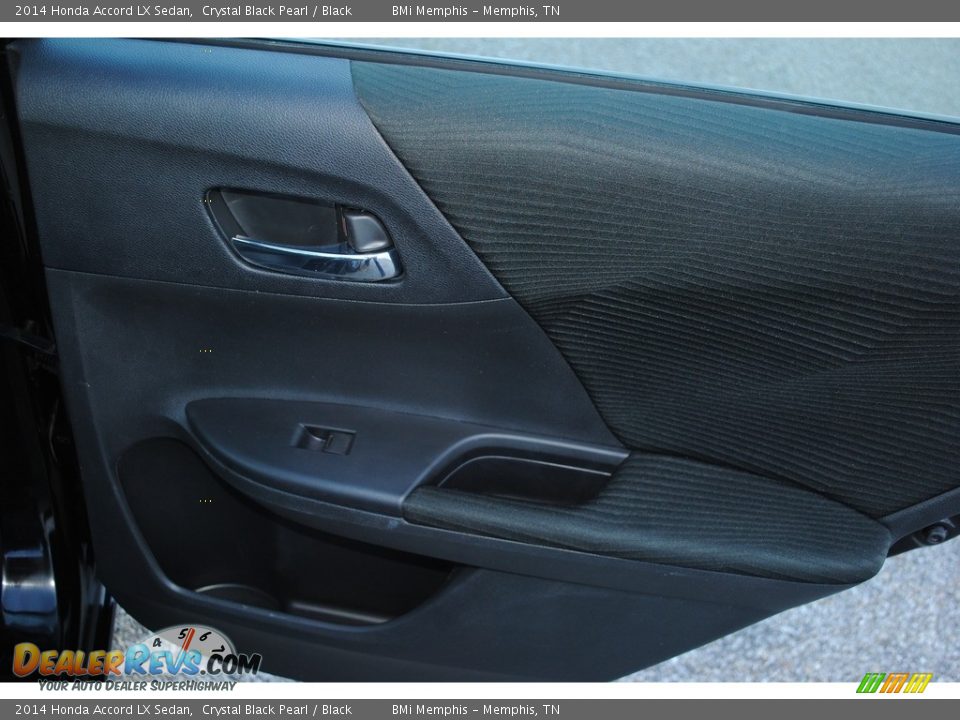 2014 Honda Accord LX Sedan Crystal Black Pearl / Black Photo #23