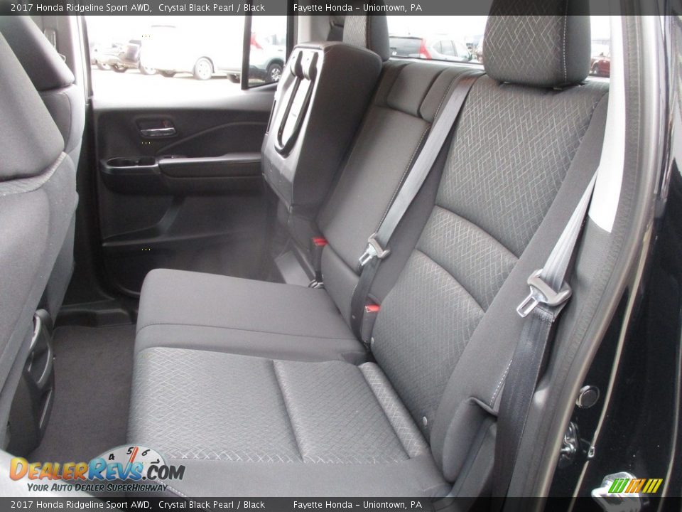 Rear Seat of 2017 Honda Ridgeline Sport AWD Photo #8