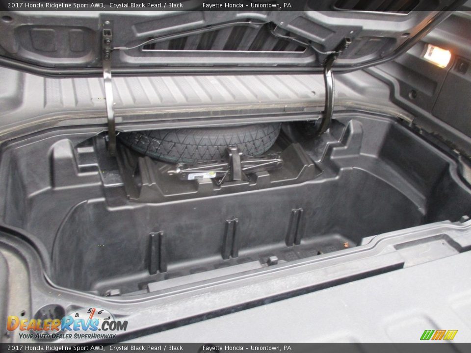 2017 Honda Ridgeline Sport AWD Trunk Photo #17