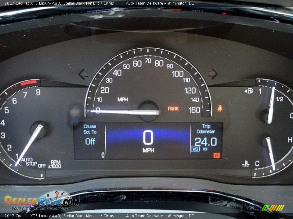 2017 Cadillac XT5 Luxury AWD Stellar Black Metallic / Cirrus Photo #26