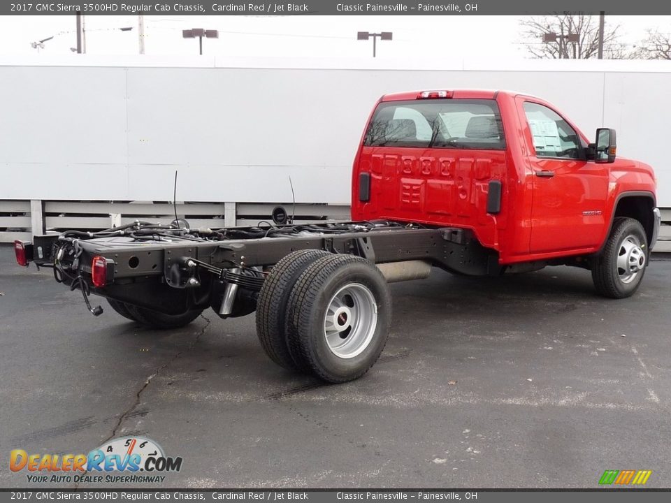 2017 GMC Sierra 3500HD Regular Cab Chassis Cardinal Red / Jet Black Photo #2