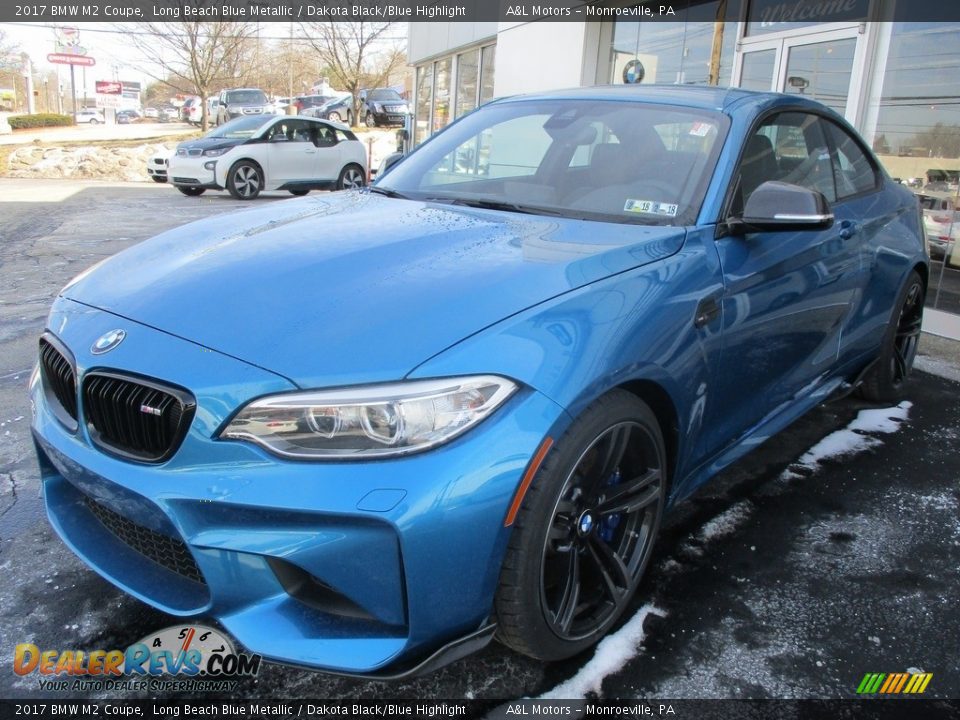 Long Beach Blue Metallic 2017 BMW M2 Coupe Photo #7