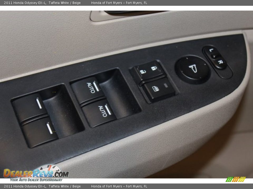 2011 Honda Odyssey EX-L Taffeta White / Beige Photo #8