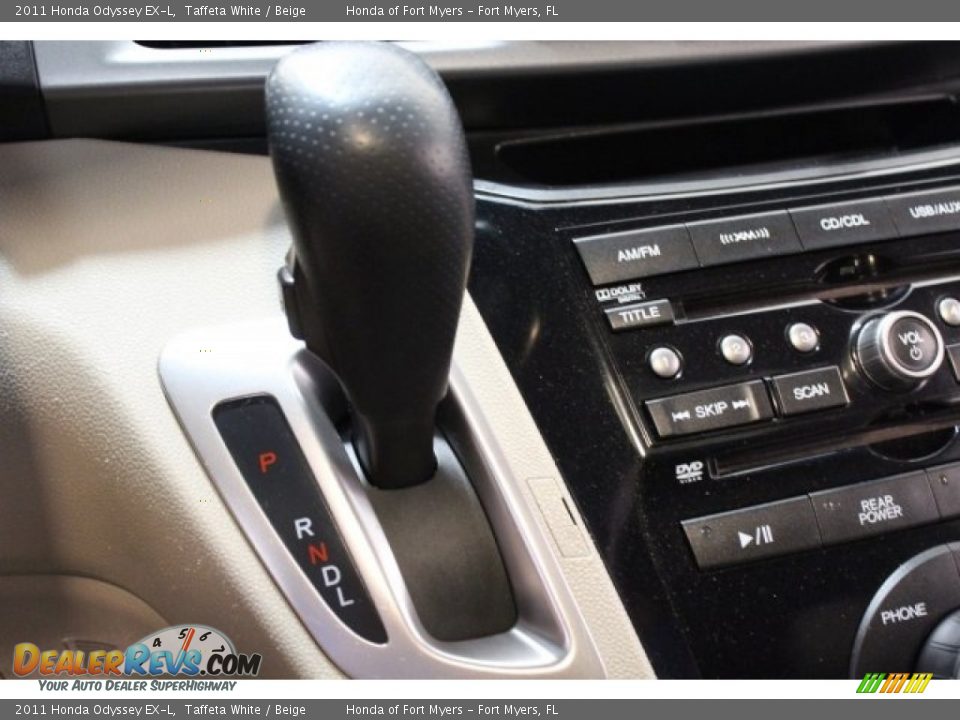 2011 Honda Odyssey EX-L Taffeta White / Beige Photo #23
