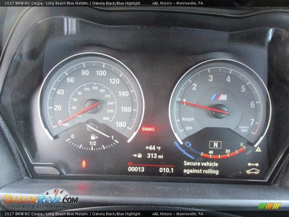 2017 BMW M2 Coupe Gauges Photo #20