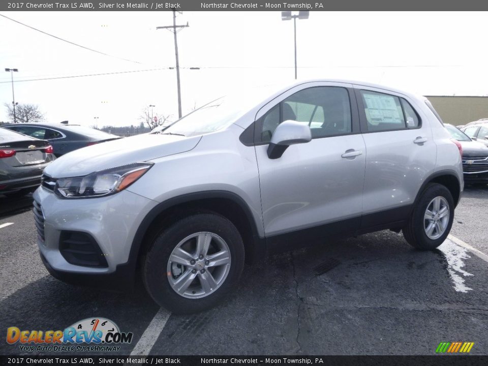 2017 Chevrolet Trax LS AWD Silver Ice Metallic / Jet Black Photo #1