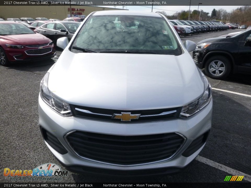 2017 Chevrolet Trax LS AWD Silver Ice Metallic / Jet Black Photo #2