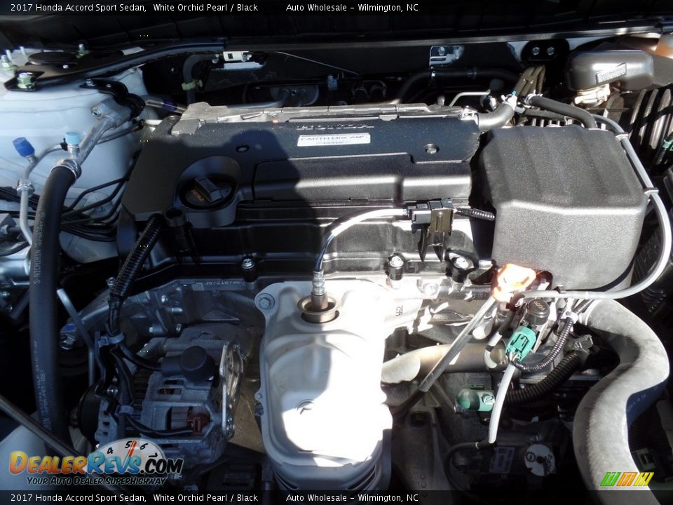2017 Honda Accord Sport Sedan White Orchid Pearl / Black Photo #6