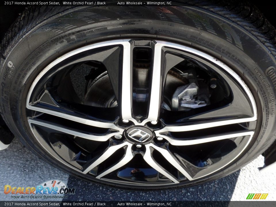 2017 Honda Accord Sport Sedan White Orchid Pearl / Black Photo #7