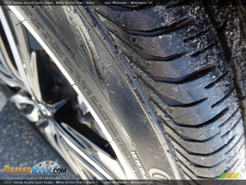2017 Honda Accord Sport Sedan White Orchid Pearl / Black Photo #8