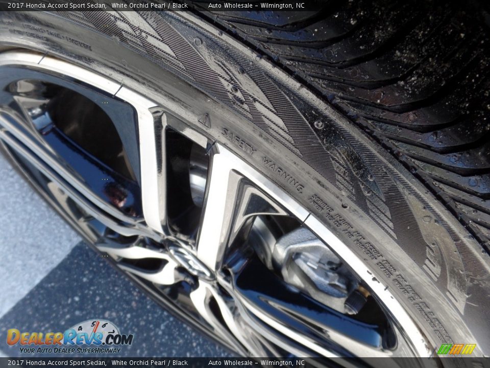2017 Honda Accord Sport Sedan White Orchid Pearl / Black Photo #9