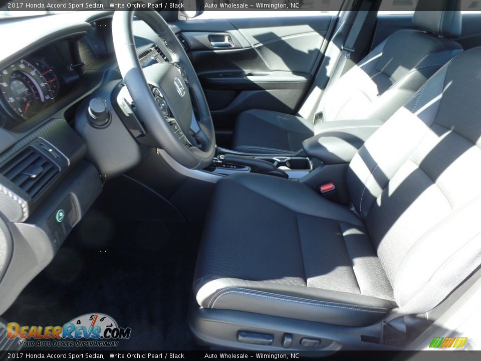 2017 Honda Accord Sport Sedan White Orchid Pearl / Black Photo #11