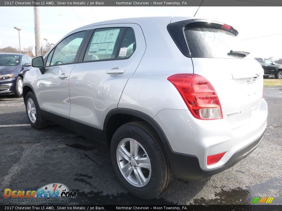 2017 Chevrolet Trax LS AWD Silver Ice Metallic / Jet Black Photo #8