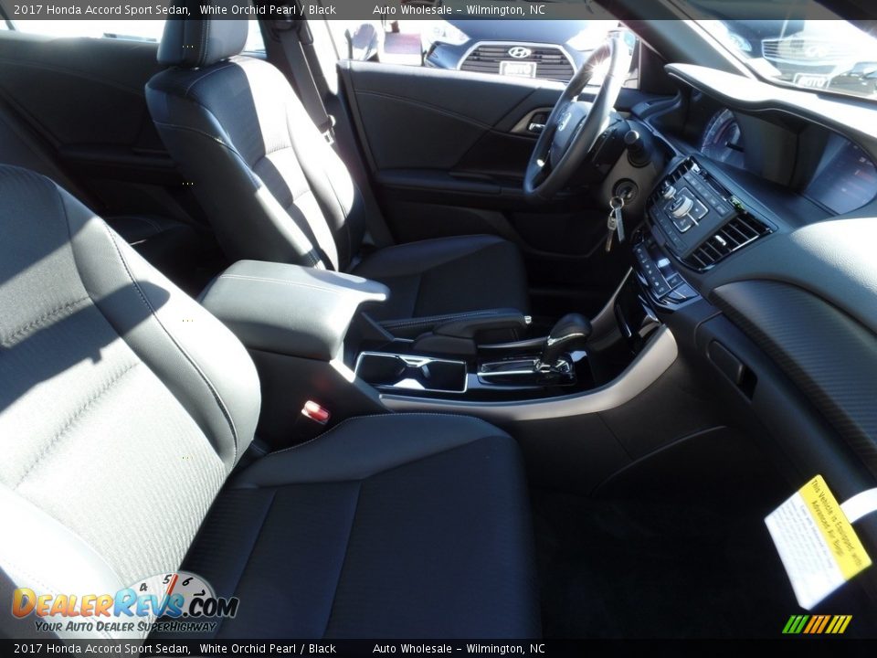 2017 Honda Accord Sport Sedan White Orchid Pearl / Black Photo #13