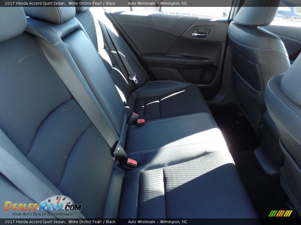 2017 Honda Accord Sport Sedan White Orchid Pearl / Black Photo #14