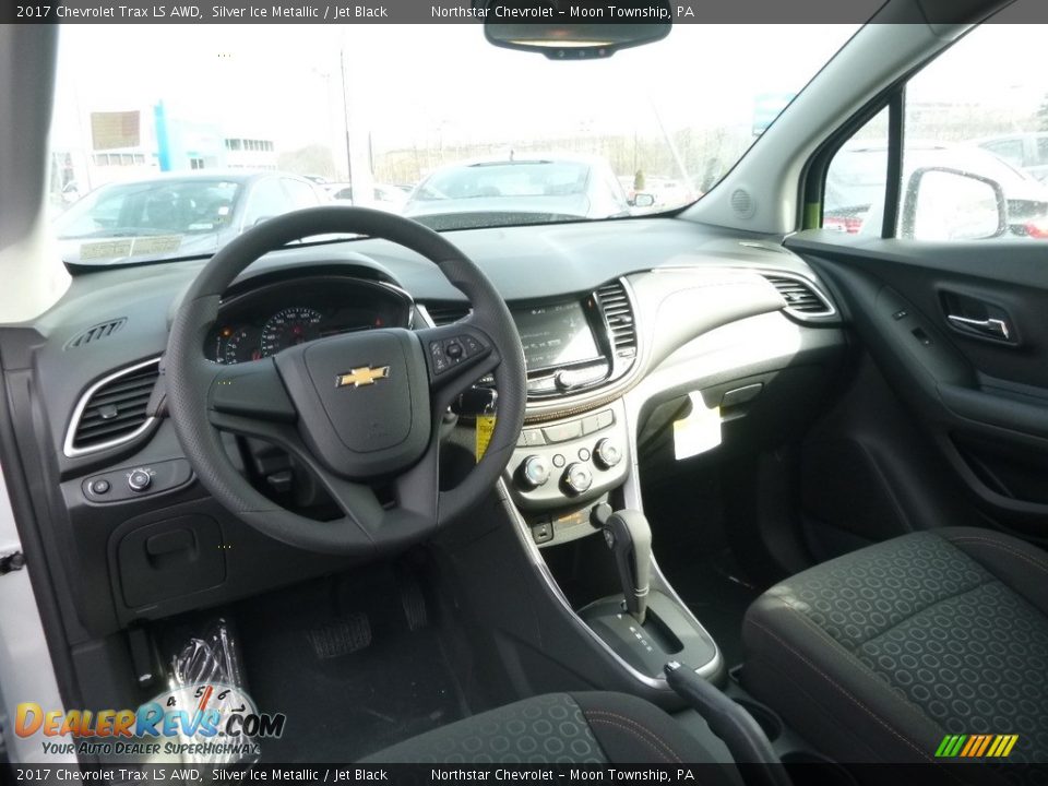 2017 Chevrolet Trax LS AWD Silver Ice Metallic / Jet Black Photo #13