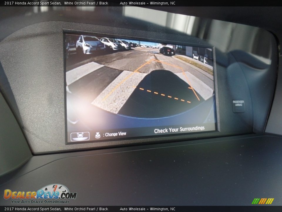 2017 Honda Accord Sport Sedan White Orchid Pearl / Black Photo #18